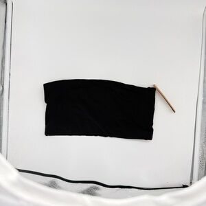 SKIMS Black Bandeau Bra